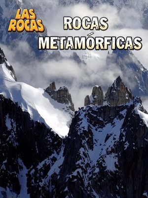 cover image of Rocas metamórficas